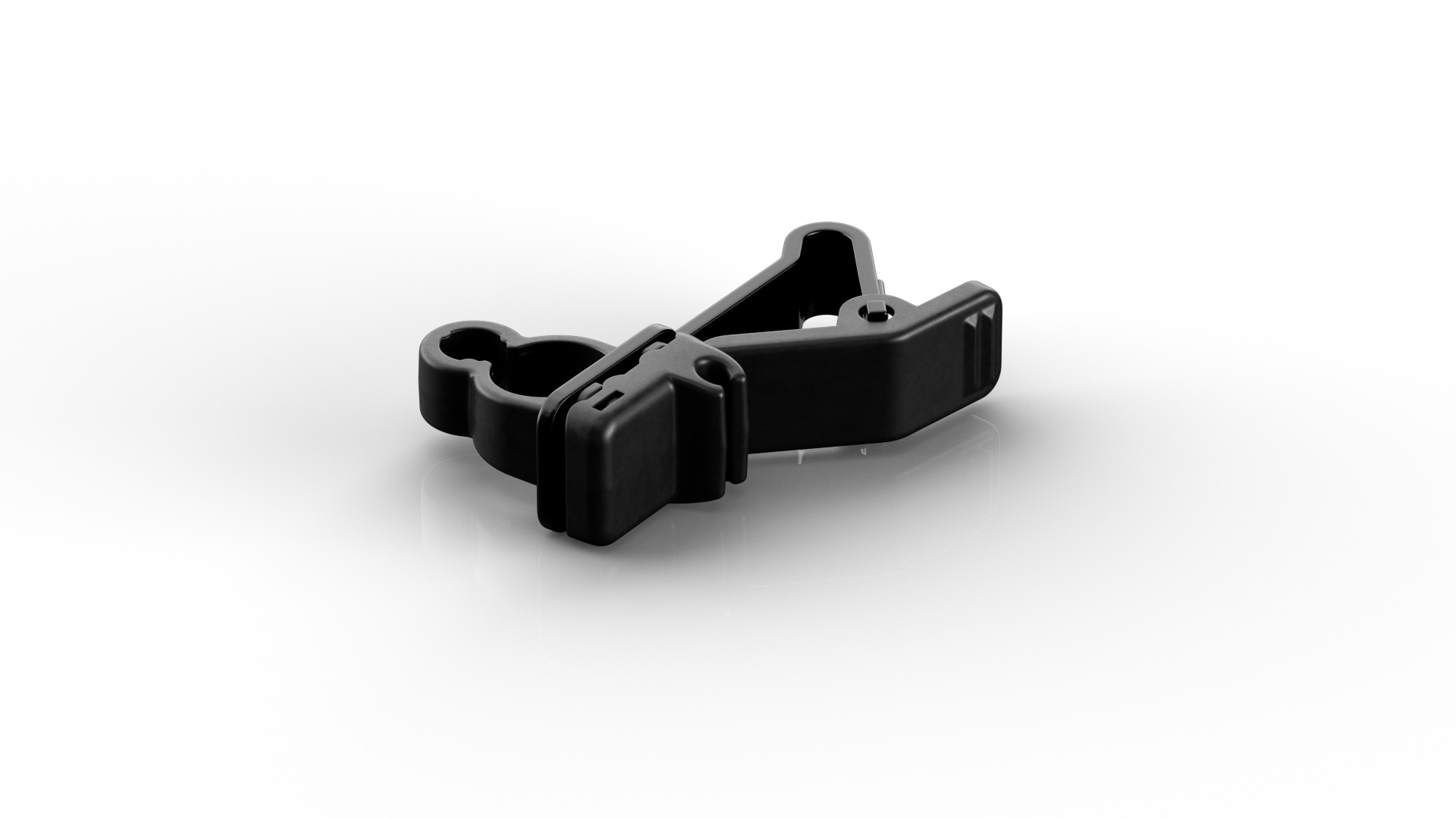 SCM0013-B 4-Way Clip for Lavalier Microphone